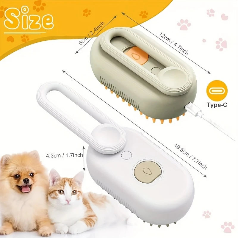 PawCepillo A Vapor Para Mascota Quita Pelos®