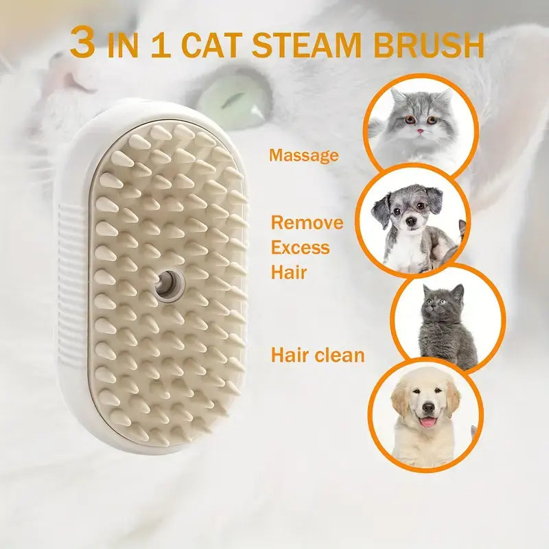 PawCepillo A Vapor Para Mascota Quita Pelos®
